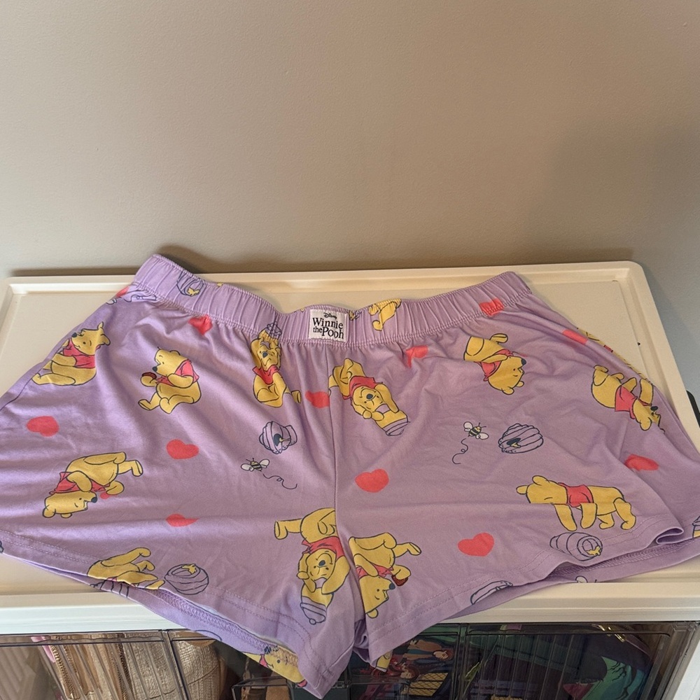 Disney Winnie the Pooh Lounge Shorts - 2 pairs one price!